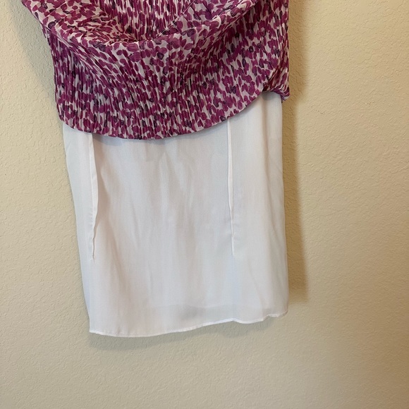 Halogen sleeveless purple blouse | Medium - Picture 4 of 6